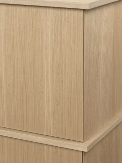 Ferm Living Stilt sideboard single 72,5x100 cm, Natural oak Beige Best