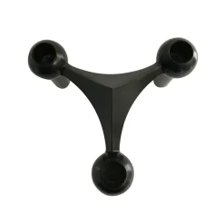 STOFF Nagel candle sticks 3-pack, Black Sale