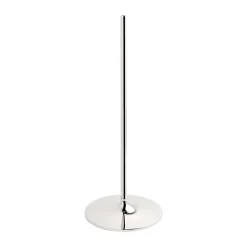 STOFF Nagel floor candle sticks 70 cm, Chrome Silver-coloured Best