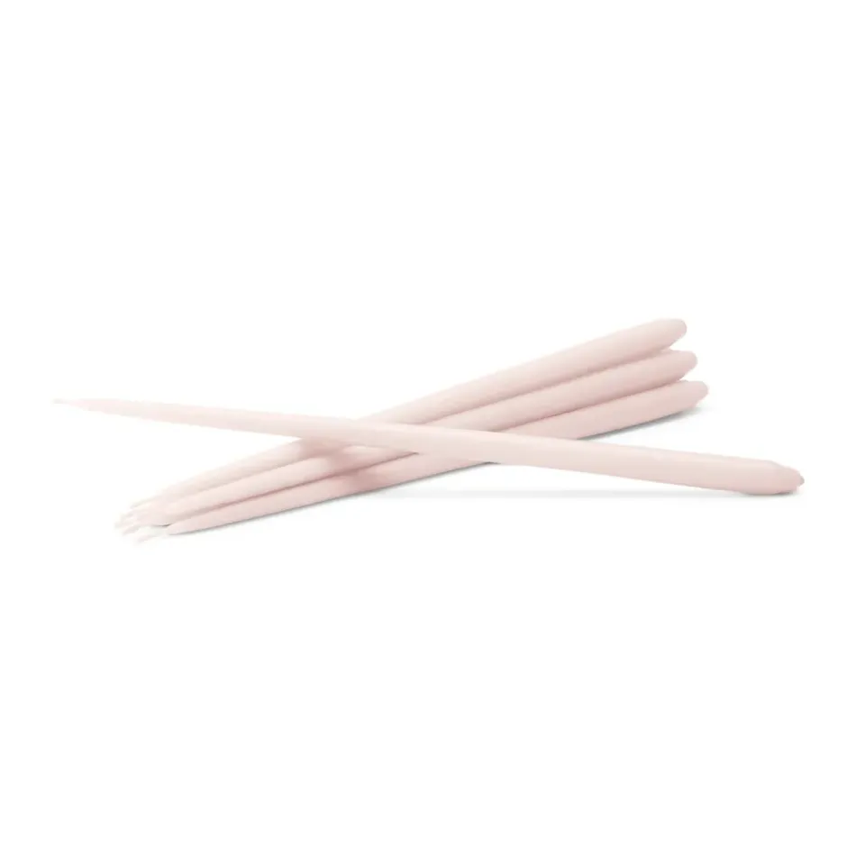 STOFF tapered candle by ester & erik 6-pack, Mellow Pink Discount