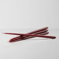 STOFF tape candle by ester & erik 6-pack, Burgundy Red Clearance
