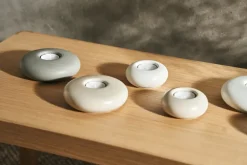 Scandi Living Stone lantern Ø9 cm, Beige Online