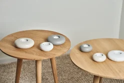 Scandi Living Stone lantern Ø9 cm, Beige Online