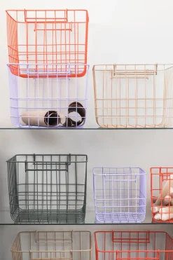 Mette Ditmer Store-it storage basket medium, Lilac Purple New