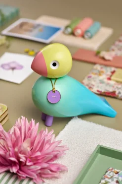 Kay Bojesen Denmark Story bird, Joy Blue Hot