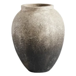 MUUBS Story flower pot h28 cm Ø23 cm, Grey