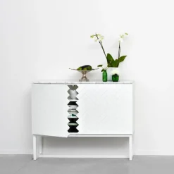 A2 Story Side table, Midnight , stand Blue