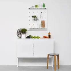 A2 Story Side table, Midnight , stand Blue