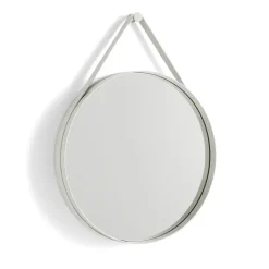 HAY Strap Mirror, Light Grey New