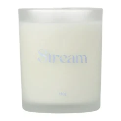 Scandi Living Stream scented candle, 180 g Blue Discount