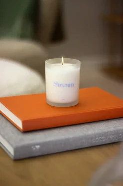 Scandi Living Stream scented candle, 180 g Blue Discount