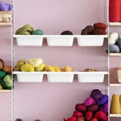 String bowl shelf, , 78x30 cm Beige Online