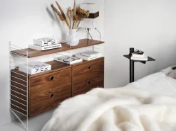 String cabinet with drawers, , 58x30 cm White Discount