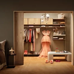 String cabinet with flip door, , 78x30 cm Beige Sale