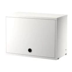 String cabinet with flip door, , 58x30 cm White Sale