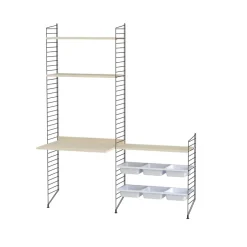 String children's room ash & black - Combination E Beige Best