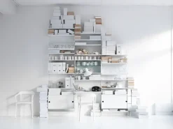 String display cabinet, , 78x30 cm White Outlet