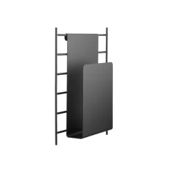 String magazine holder 17x27 cm, Black Outlet