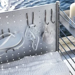String Outdoor Free-standing hook, Stainless steel, 4-pack Grey Discount
