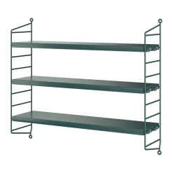String Pocket wall shelf, Tegnér Green Online