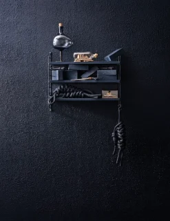 String Pocket wall shelf, Nybro Blue New