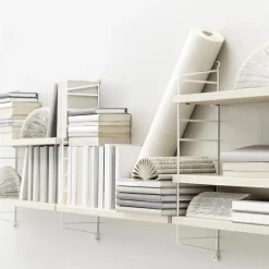 String shelf Pocket ash-white, ash-white BrownWhite Hot