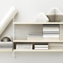 String shelf Pocket ash-white, ash-white BrownWhite Hot