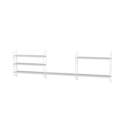 String Shelf Pocket , White Clearance