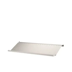 String shoe rack metal, , 78x30 cm Beige Outlet