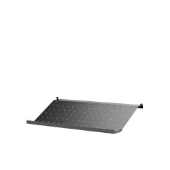 String shoe rack metal, , 58x30 cm Black New