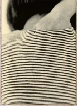 Paper Collective Striped Shirt poster, 50x70 cm YellowBlack Clearance