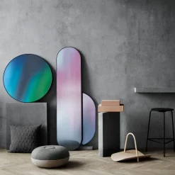Fritz Hansen Studio Roso mirror oval, Ocean Multi Hot