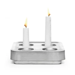 Born In Sweden Stumpastaken Four, Aluminum Silver-coloured Outlet