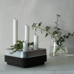Born In Sweden Stumpastaken Four, Polished aluminum Silver-coloured Clearance