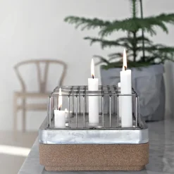 Born In Sweden Stumpastaken grid, small Silver-coloured