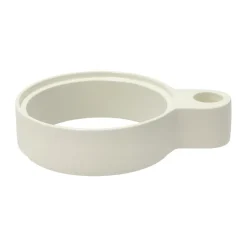 Villa Collection Styles candle holder 3.6x16 cm, Off aluminum White