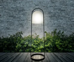 Eva Solo SunLight solar lantern 100 cm, White-black WhiteBlack