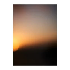 Paper Collective Sunset 02 poster, 50x70 cm OrangeBlack Clearance