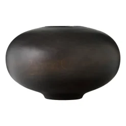 Audo Copenhagen Surround vase 17.5 cm, Mango wood Brown Clearance