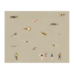 Fine Little Day Swimmers poster, , 40x50 cm Beige Discount