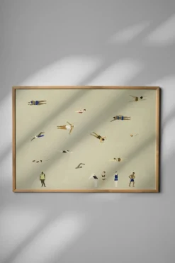 Fine Little Day Swimmers poster, , 50x70 cm Beige Discount