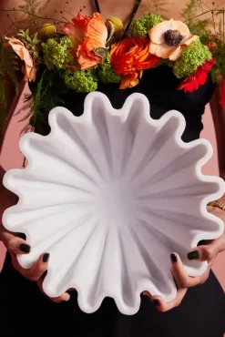 Byon Tachi bowl Ø30.5 cm, Marble White Clearance