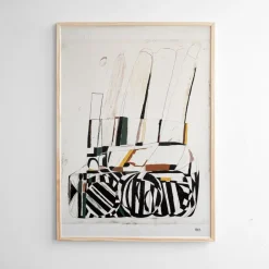 Fine Little Day Takes time to pass poster 70x100 cm, Multi New