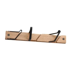 Essem Design Tamburin coat hook 31.5 cm, Oak-black Brown Discount