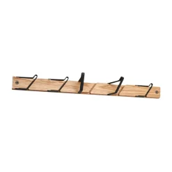 Essem Design Tamburin coat hook 52.5 cm, Oak-black Brown Online