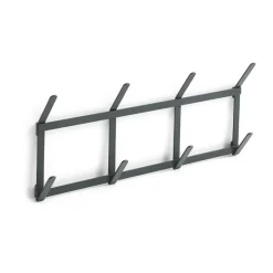 HAY Tape coat hook, Small charcoal Grey Outlet