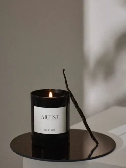 Tell Me More scented candle 48 h, Artist BlackWhite New