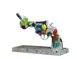Non Violence Tennis for Peace Decoration 19 cm, Multi Best