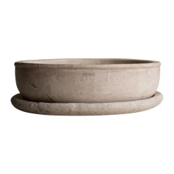 DBKD Terra bowl planter, Sand, Ø30x10.5 cm Beige Best