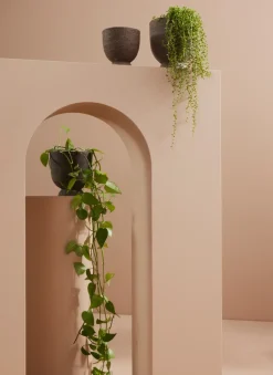 AYTM Terra flower pot-vase Ø15 cm, Java Brown Outlet